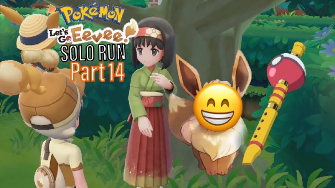 Facing Erika and the Poké Flute | Let's Go Eevee Solo Run Part 14