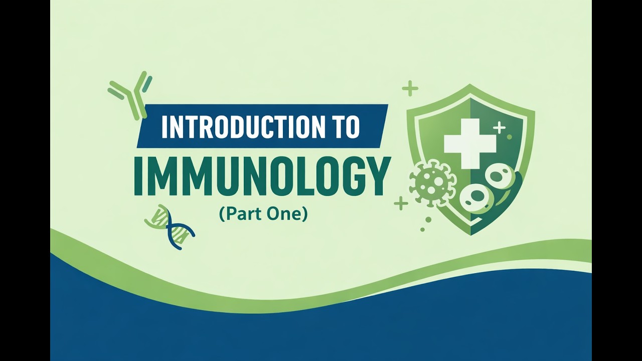 Immunology | Introduction to Immune system basics : Part 1
