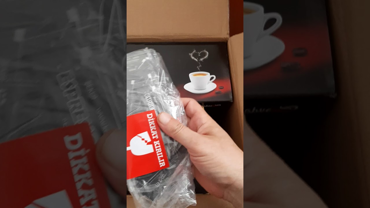 Espressomm Piccolo Kapsül Kahve Makinası.Kutu acilisi YouTube
