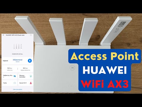 Access Point HUAWEI WiFi AX3 Arayüz-VPN AYARI-ROKU