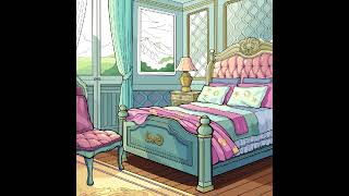 Zen Color app Paint by numbers Green Classic Bedroom #colorbynumber #bedroom #design #relaxing screenshot 5