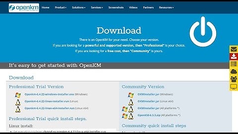 OpenKM - Community version installation in Linux