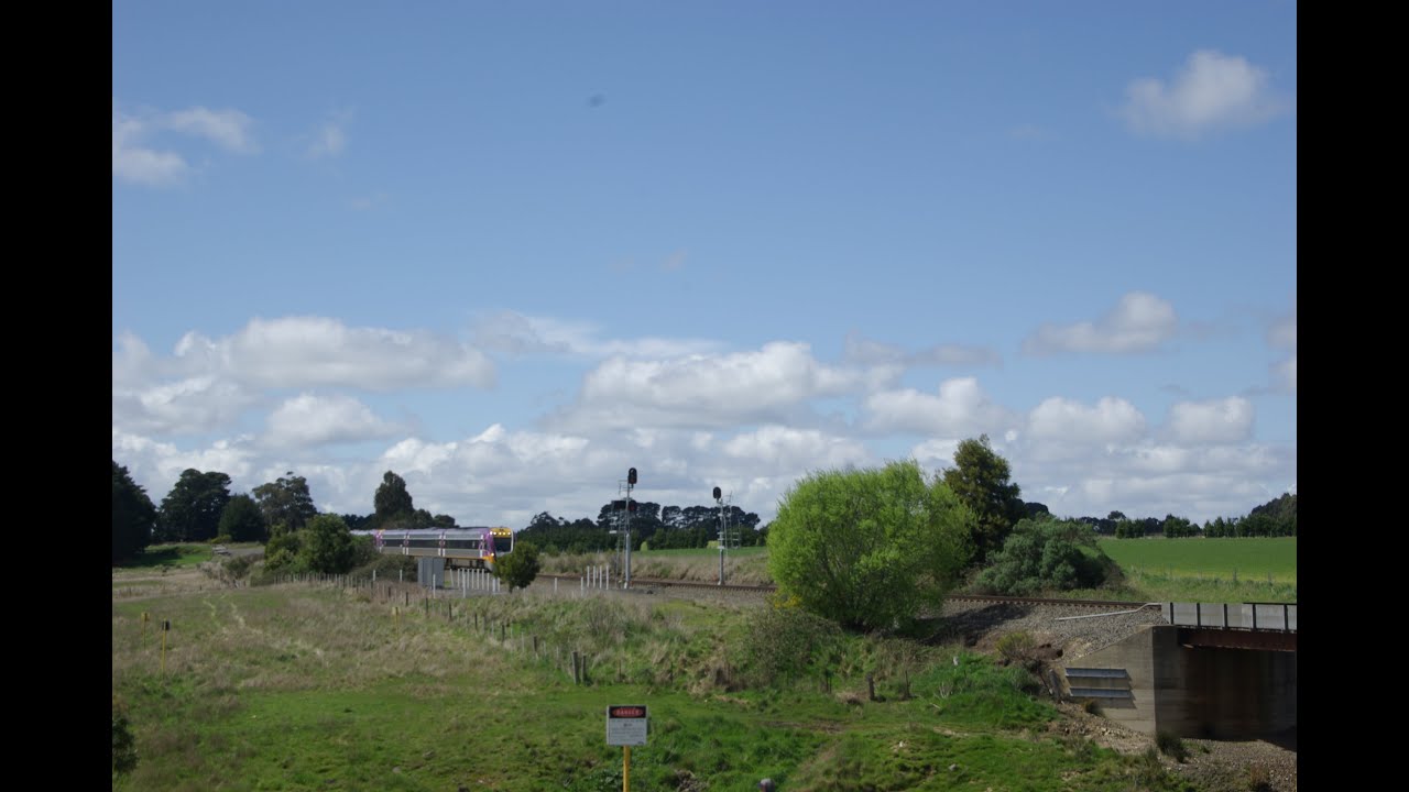 Trains along the Ballarat Line