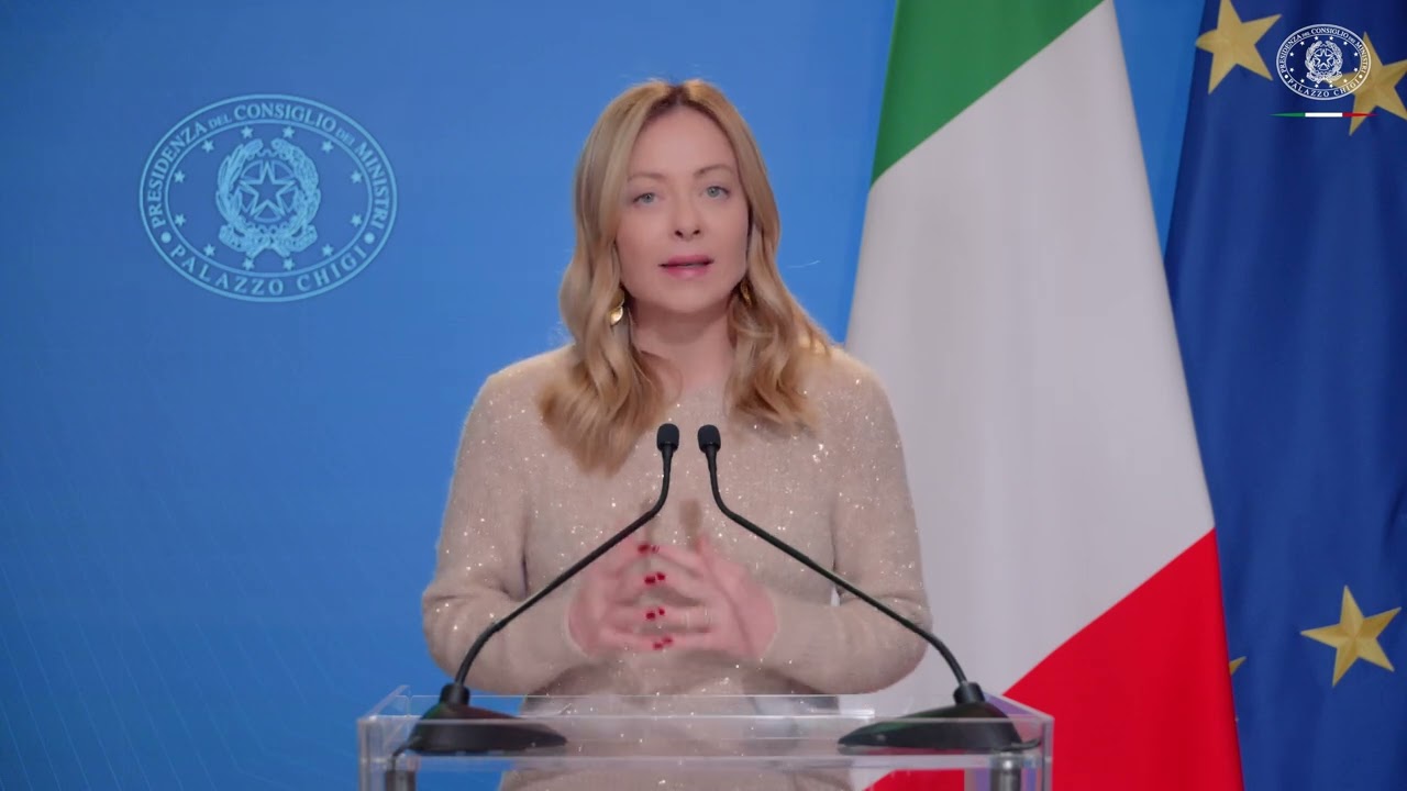 Liberazione dei connazionali Alberto Trentini e Mario Burlò, videomessaggio del Presidente Meloni