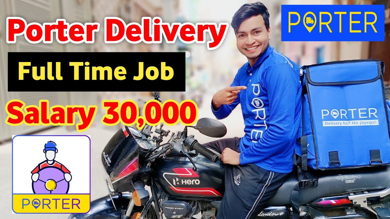 Porter Bike Delivery // Porter Delivery Partner // आज Porter में ही काम