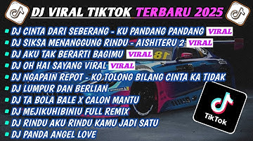 DJ TIKTOK TERBARU 2025-🎵DJ CINTA DARI SEBERANG - KU PANDANG PANDANG🎵DJ AISHITERU 2 FULL ALBUM