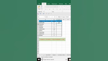 Excel tips ⌨️#58 #iffunction #excel #if #learnd #excelintamil