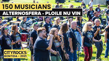 Ploile Nu Vin (ALTERNOSFERA) - 150 musicians - @CITYROCKS  (The biggest rock flashmob in Romania)