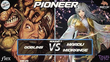 Goblins VS Mardu Midrange [MTG Pioneer Rd 1]