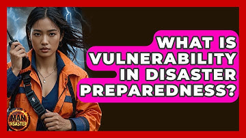 What Is Vulnerability In Disaster Preparedness? - Man vs. Disaster