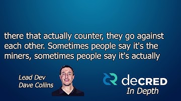 Dave Collins talks Consensus Rule Changes on Decred in Depth