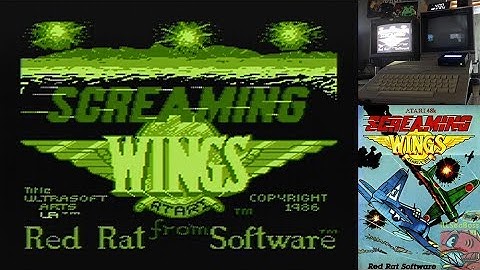 Screaming Wings [ATARI 8-BIT] 256,720