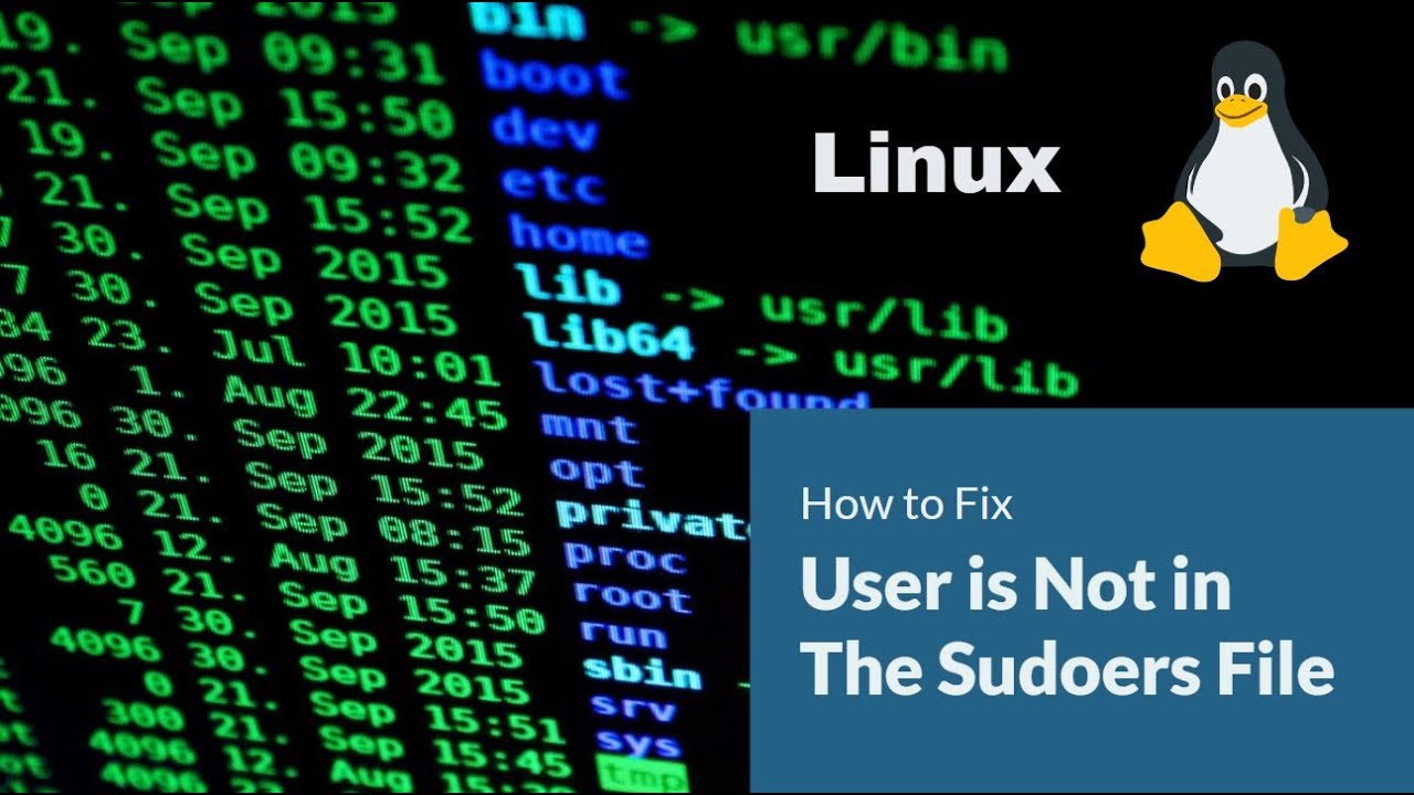 Linux sudoers. Linux /etc/sudoers. Linux user. User not in sudoers.