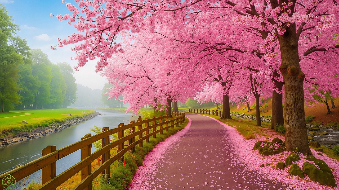 Спокойные звуки природы и пианино 🌿 Музыка для сна учебы и умиротворения #5