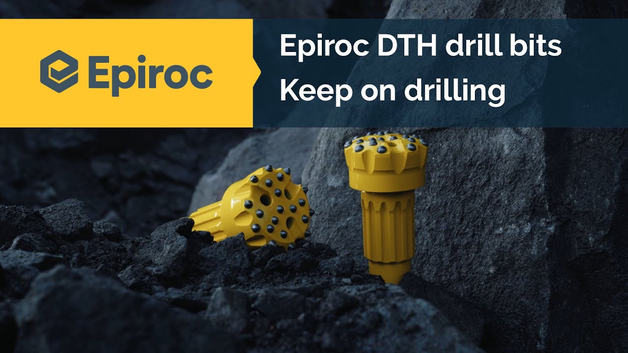 Epiroc DTH drill bits campaign video YouTube