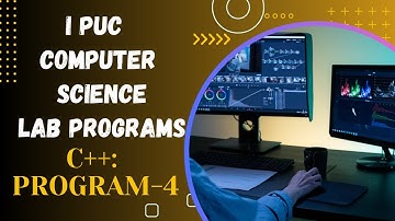 I PUC-CS C++ LAB PROGRAM:4- PROGRAM TO FIND THE LARGEST, SMALLEST & SECOND LARGEST OF 3 NUMBERS