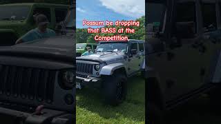 #bass #jeep #viralvideo #trending #carshow #trendingshorts #possum #winner #won #fun