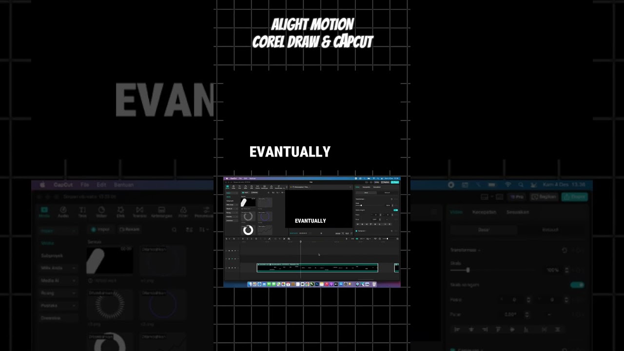 black and white moving transition animation 