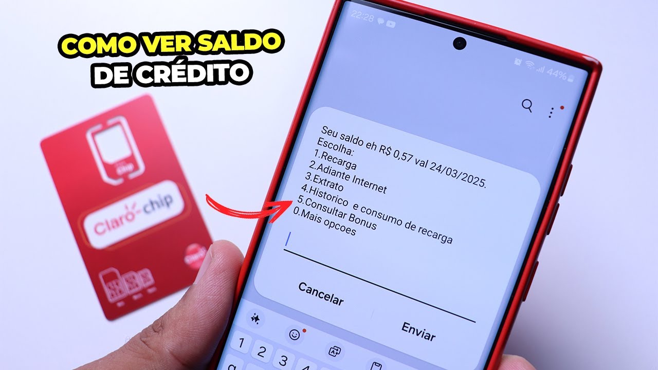 Como Ver Saldo de Crédito da Claro rápido e fácil - YouTube