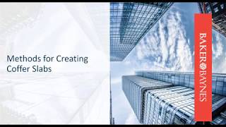 How to Create Coffer Slabs with Autodesk Revit 2020