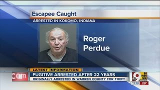 Fugitive arrested after 22 years on the run