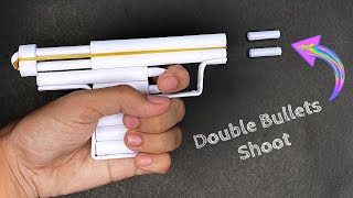 How to make Paper Pocket MINI Gun | Paper gun | Paper craft | Origami gun |