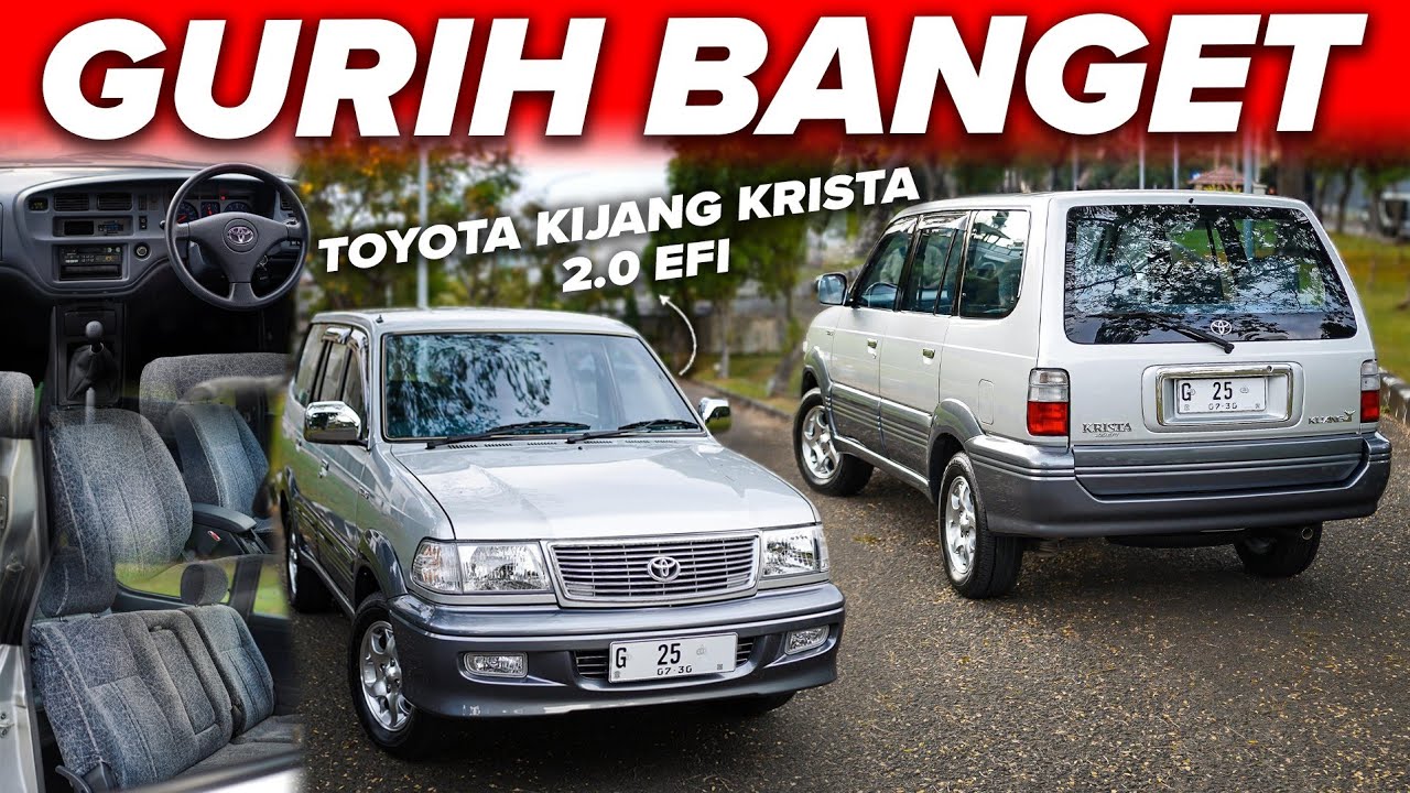 TOYOTA KIJANG KRISTA 2.0 EFI GURIH BANGET