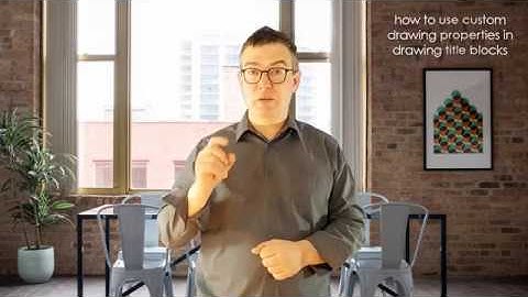 AutoCAD 2018 - how to use drawing properties in sheet titles!