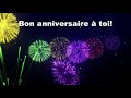 Happy Birthday lyrics in French • Une chanson pour une fête d’anniversaire!