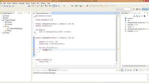 31 Trapezoidal method Integration