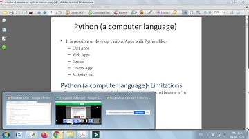 Computer Science 12th || Lecture 1 ||  Chapter 1 || Basics of Python || CBSE 2020 || Navdeep Singh