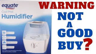Equate Humidifier  Product Review
