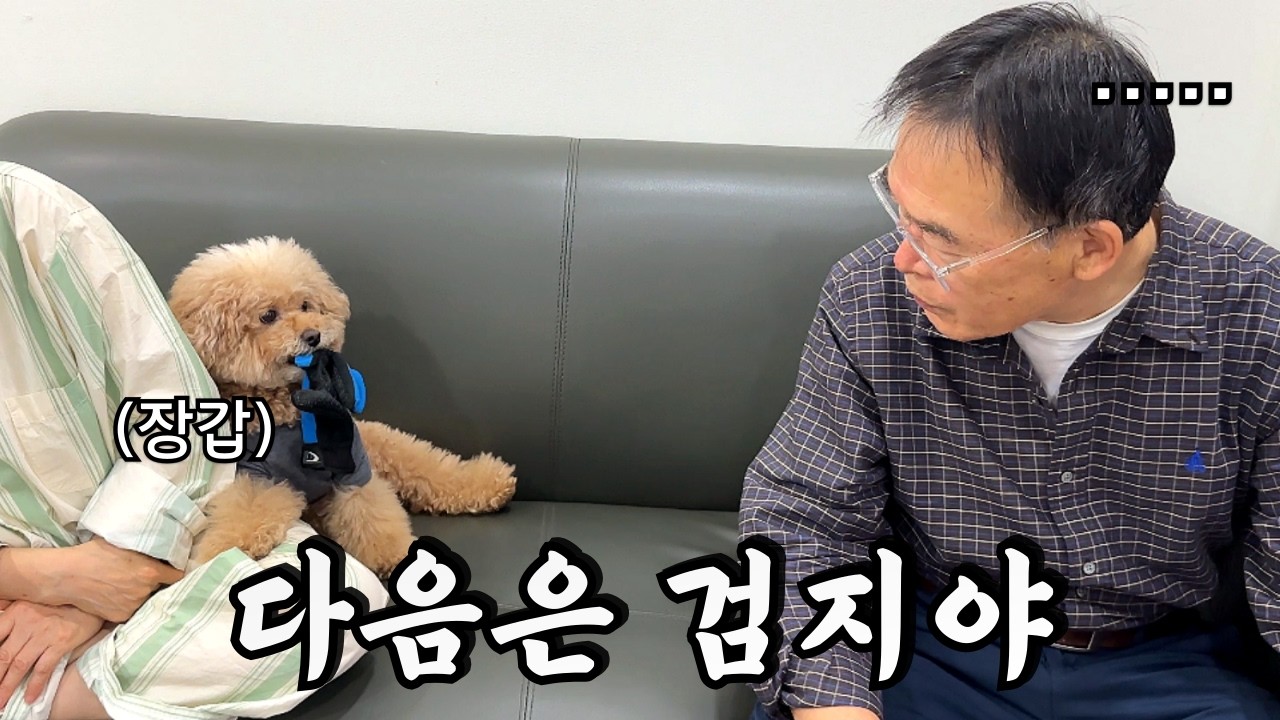 사과 안 줬더니 손가락이 하나씩 사라집니다...