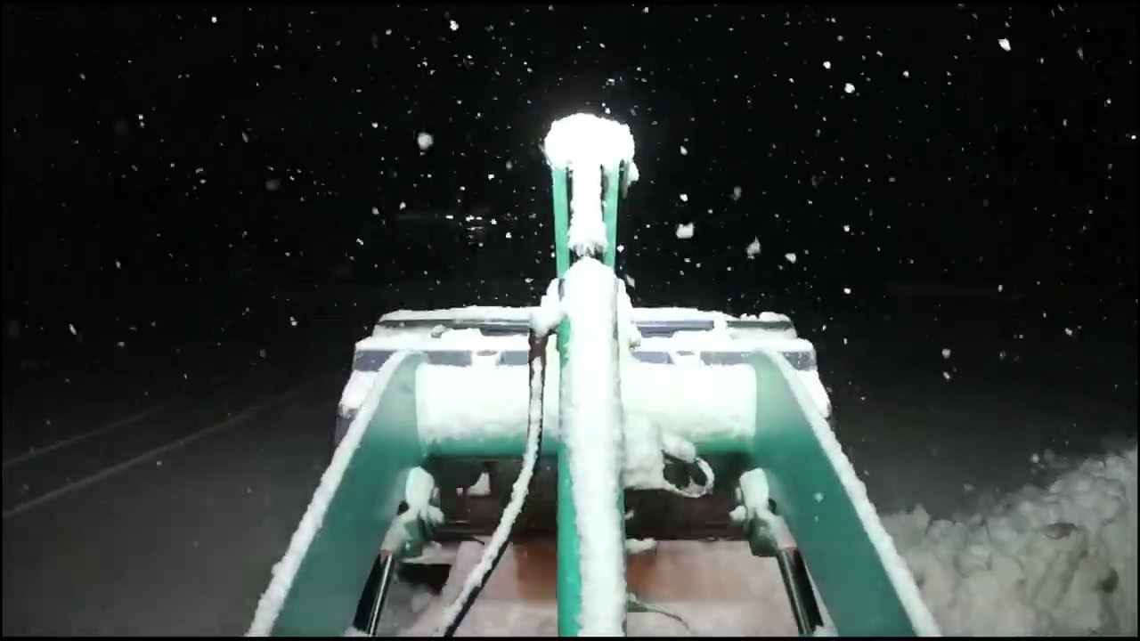 福井の駐車場を除雪　2026.1.12