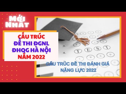 Video Cấu trúc đề thi đánh giá năng lực của Đại học Quốc gia... - youtube