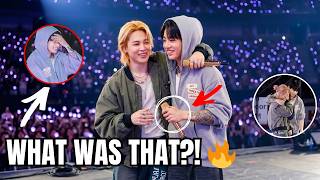 JIKOOK Moments at Stanford Day 2 😳 JUNGKOOK Can't Stop Doing This to JIMIN 😭💜 screenshot 2