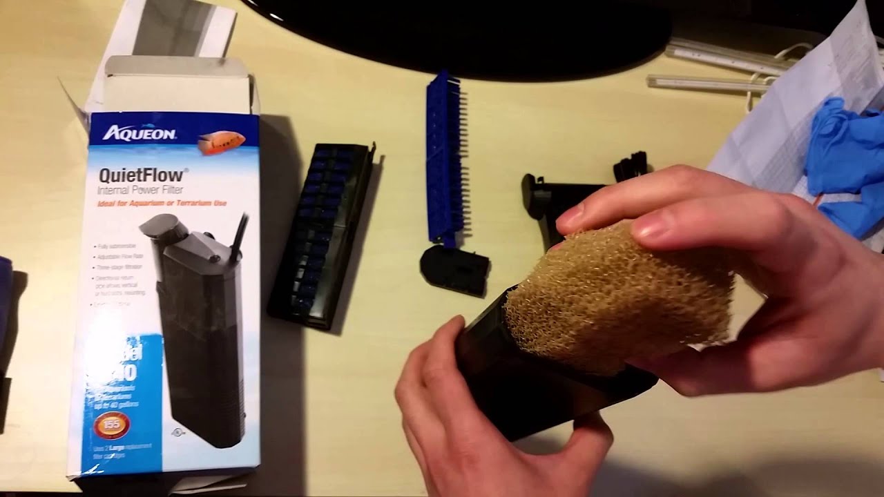 aqueon quietflow internal power filter