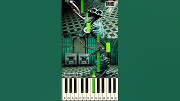 Nightmare CatNap + Prototype - Sleep Well (Poppy Playtime 3) @EddiePlaytimeShorts - Piano Tutorial
