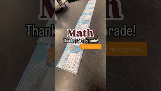 Math Thanksgiving Parade activity