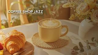 Soft Morning Jazz & Gentle Bossa Nova Piano - Cozy Café Ambience For Study And Relax screenshot 4