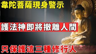 韋陀菩薩現身警示：護法神即將撤離人間，只保護這三種修行人#佛光心境#佛陀#佛學#佛教#禪修#佛法智慧#佛教故事#佛教文化