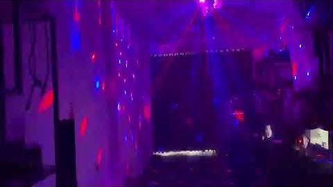 Đèn LED Quả Cầu Cảm Ứng Xoay Pha Lê 7 Màu Nháy Theo Nhạc - 0919053713