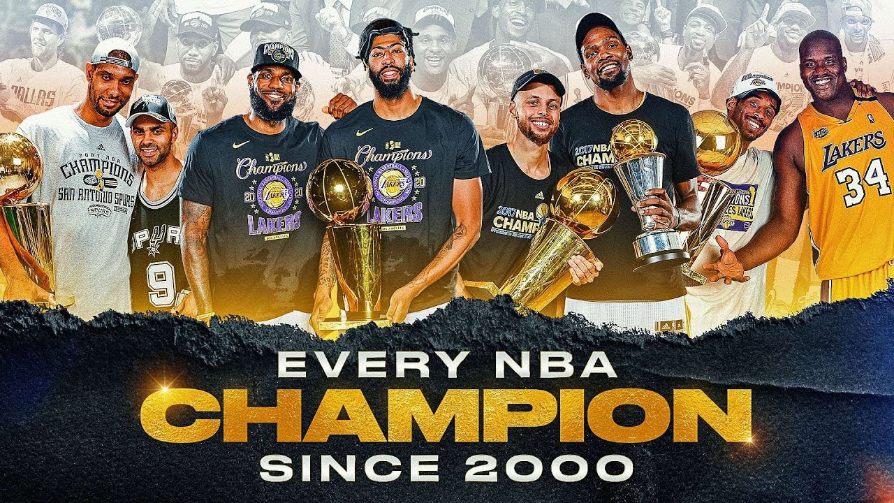 Every Nba Champion Since 2000 Youtube