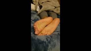 Cousin Puts Her Soles Together