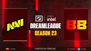 DreamLeague Season 23 - BB Team vs. Natus Vincere | Bo2