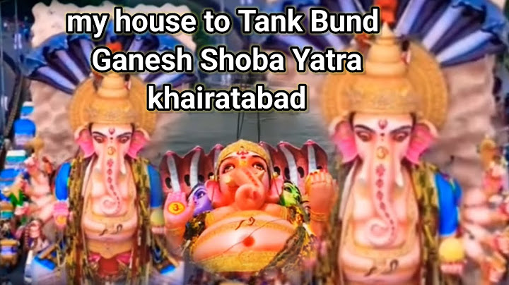 Khairatabad Ganesh Shoba Yatra 2024 | Khairatabad Ganesh Nimajjanam 2024 | Hyderabad Ganesh