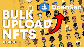 Bulk Upload NFTs To Opensea! Easy!