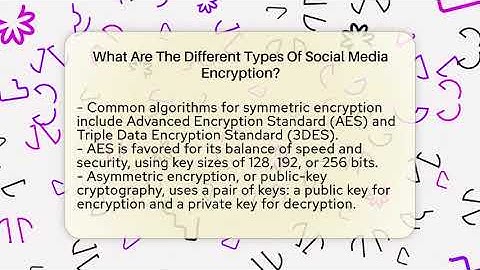 What Are The Different Types Of Social Media Encryption? - Everyday-Networking