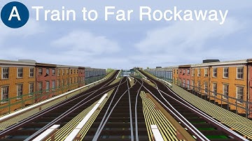 [OBND] openBVE RP Multiplayer Metro Subway Simulator: (A) Train to Far Rockaway