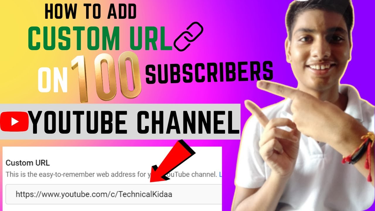 How to enable custom url on 100 subscribers 100 subscriber Custom 